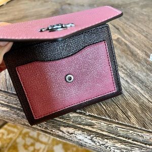 Ladies Colorblock Coach wallet NEW